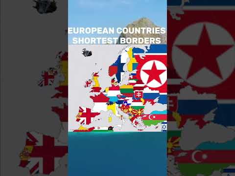 EUROPEAN COUNTRIES SHORTEST