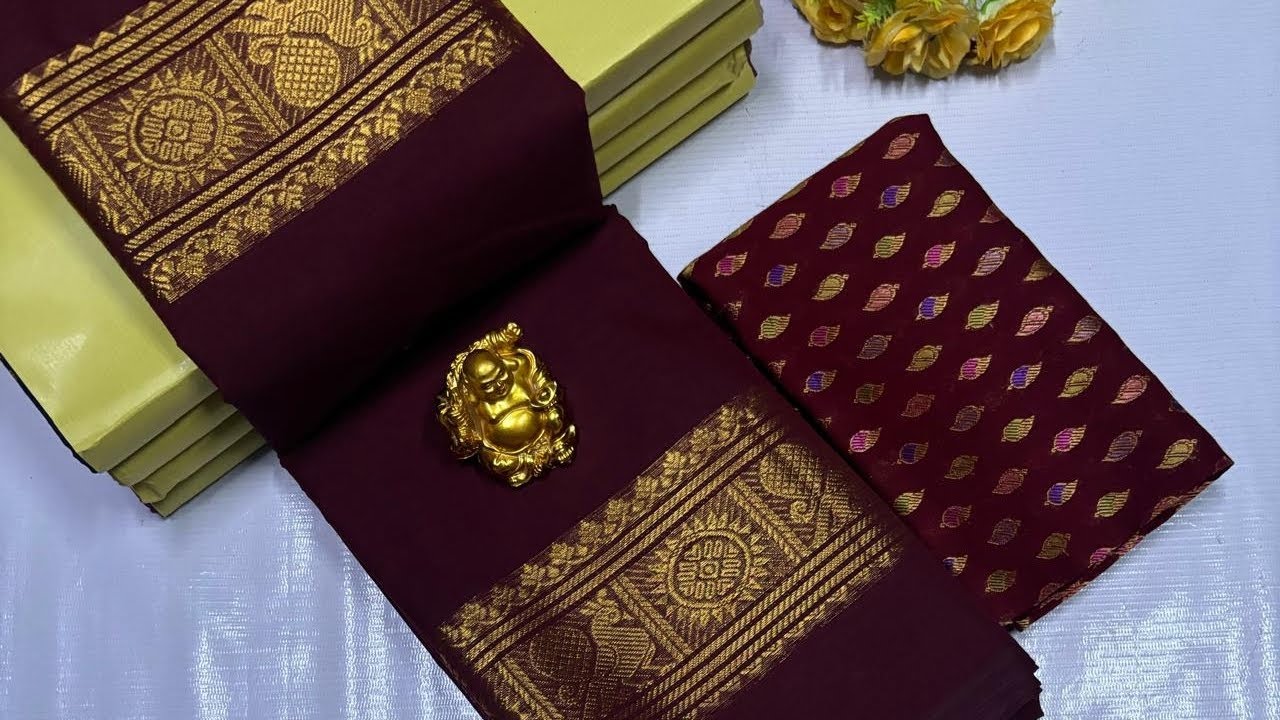 Richlook chettinad cotton sarees 😍