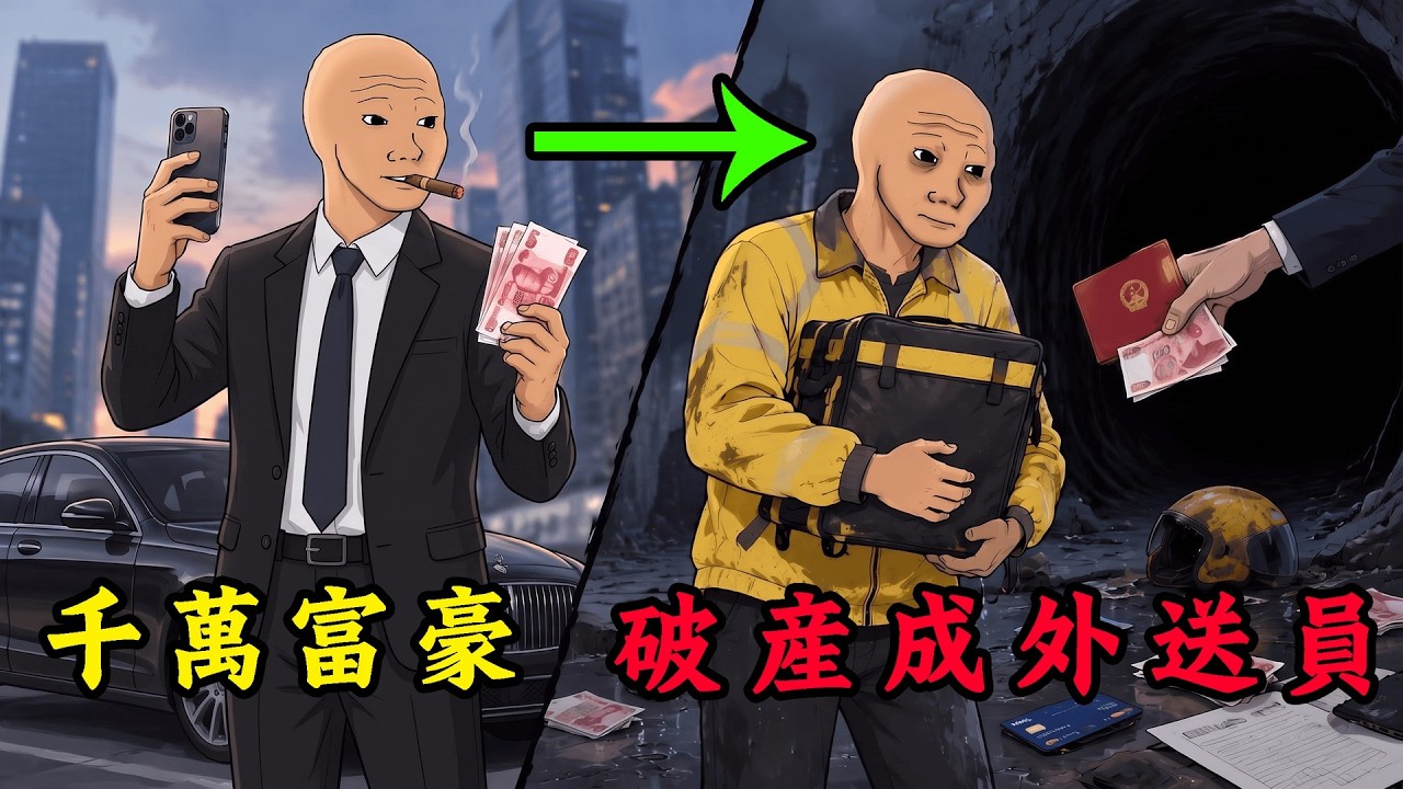 Developer Wojak 千萬身家富豪破產,淪為外送員 | wojak - YouTube