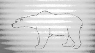 Polar Bear walk cycle test