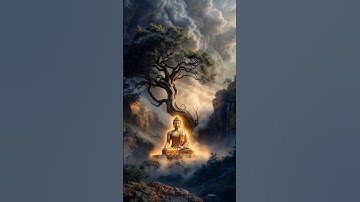 When the Buddha Sits Still and Even the Storm Kneels #buddha #buddhism #meditation #spiritual