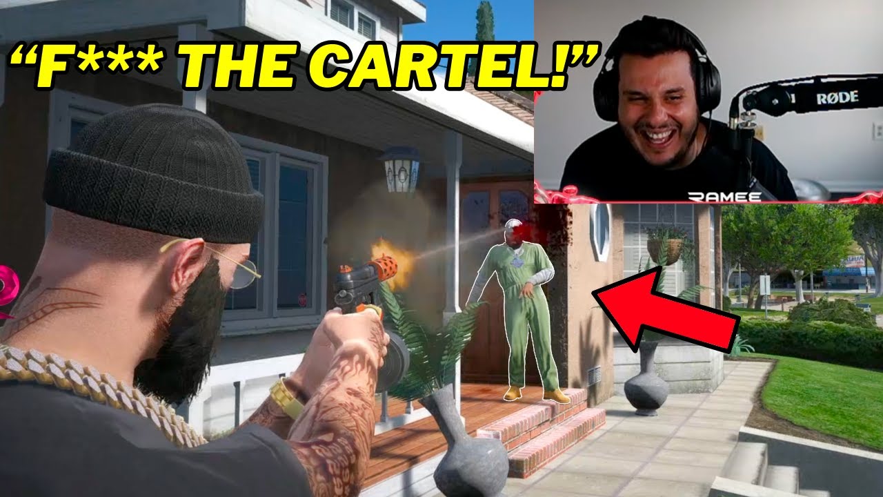 Ramee wakes up ON SMOKE and Shoots Down Every Cartel Member He Can Find | Prodigy 2.6 | GTA | CG