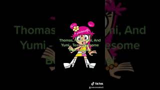 Thomas, Percy, Ami, And Yumi - Team Awesome Best Friends