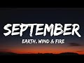 Earth, Wind & Fire - September (Lyrics)