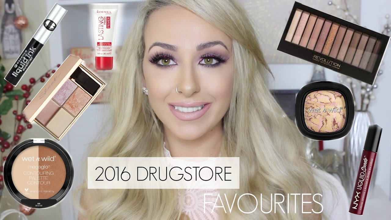 2016 Drugstore Favorites & Swatches! ♡ Best Affordable & Cheap Makeup Products