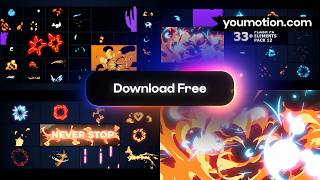 Flash FX Elements Energy FX Pack — Free For AE/PR/DR/FCPX