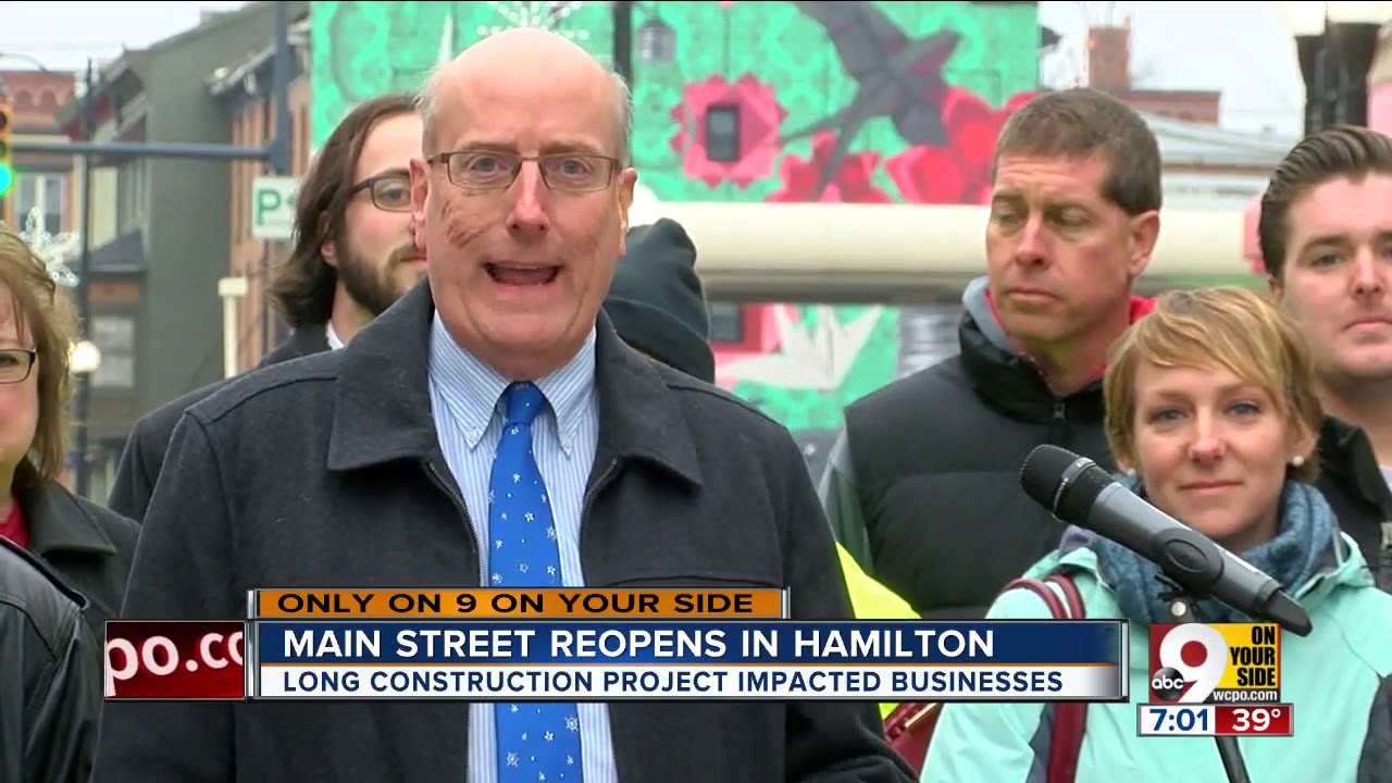 Main Street reopens in Hamilton