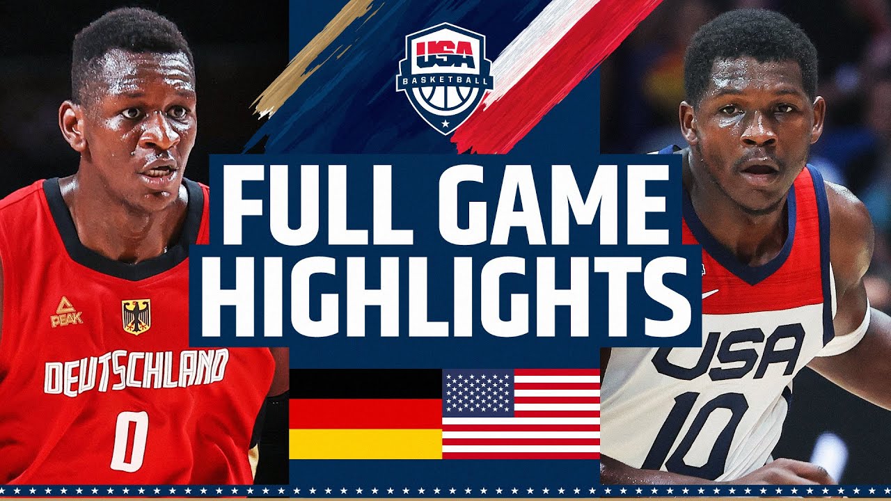 GERMANY vs USA SHOWCASE FULL GAME HIGHLIGHTS August 20, 2023
