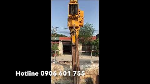 Thuê búa rung 45kw , hotline 0906 601 755