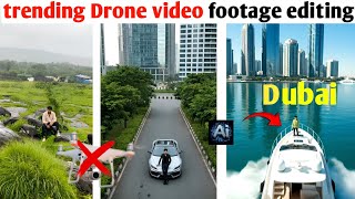 🔥Instagram Trending Ai Drone⚡Shot Video Editing | How To Make Ai Drone short Video screenshot 3