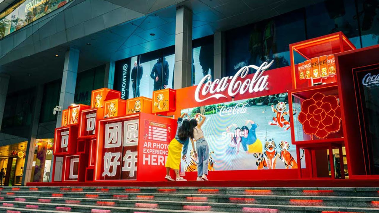 Coca-Cola Chinese New Year AR Photo Booth