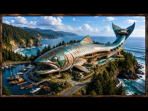 The Most Insane Fish-Shaped Mansion Transformation You've Ever Seen