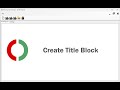 Drawing List manager v.1.0.0 - Create Title block in AutoCAD