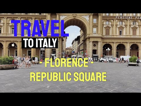 Vidéo: Le Campanile ou le clocher de Florence, Italie