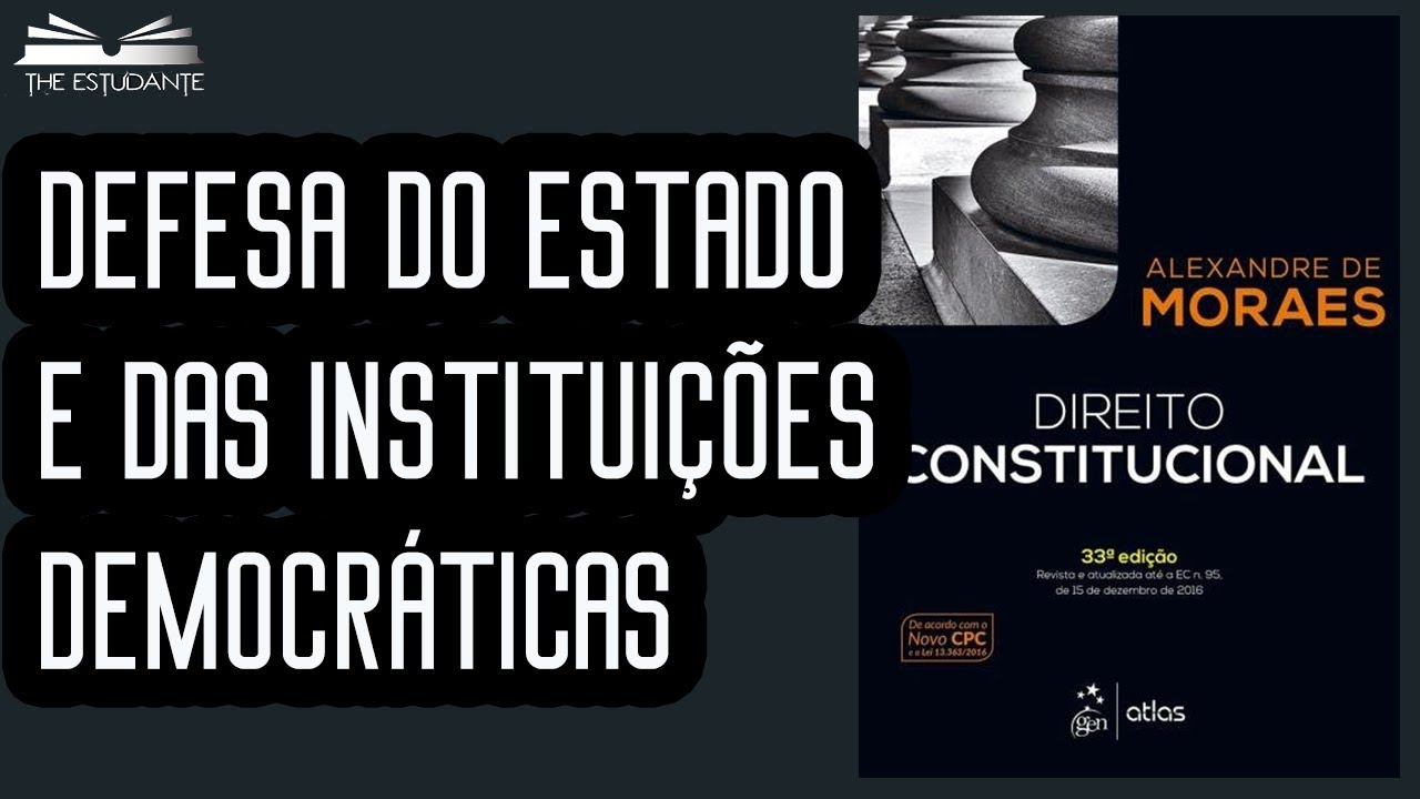 Defesa Do Estado E Das Instituições Democráticas. - RETOEDU