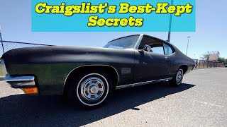 Craigslist's Best Kept Secrets $11,000 Classic Car Discoveries |  for Sale by Owner!