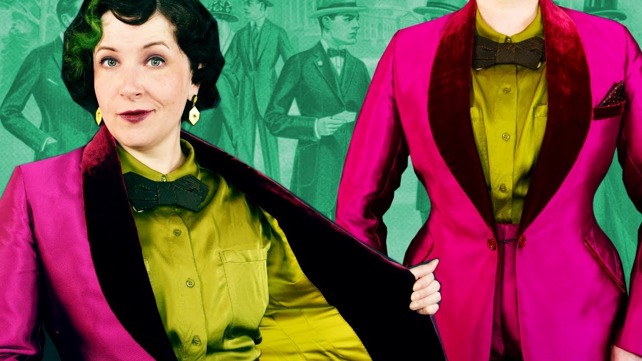 Making a Vintage Tuxedo Suit from the 1910s: Historical Tailoring