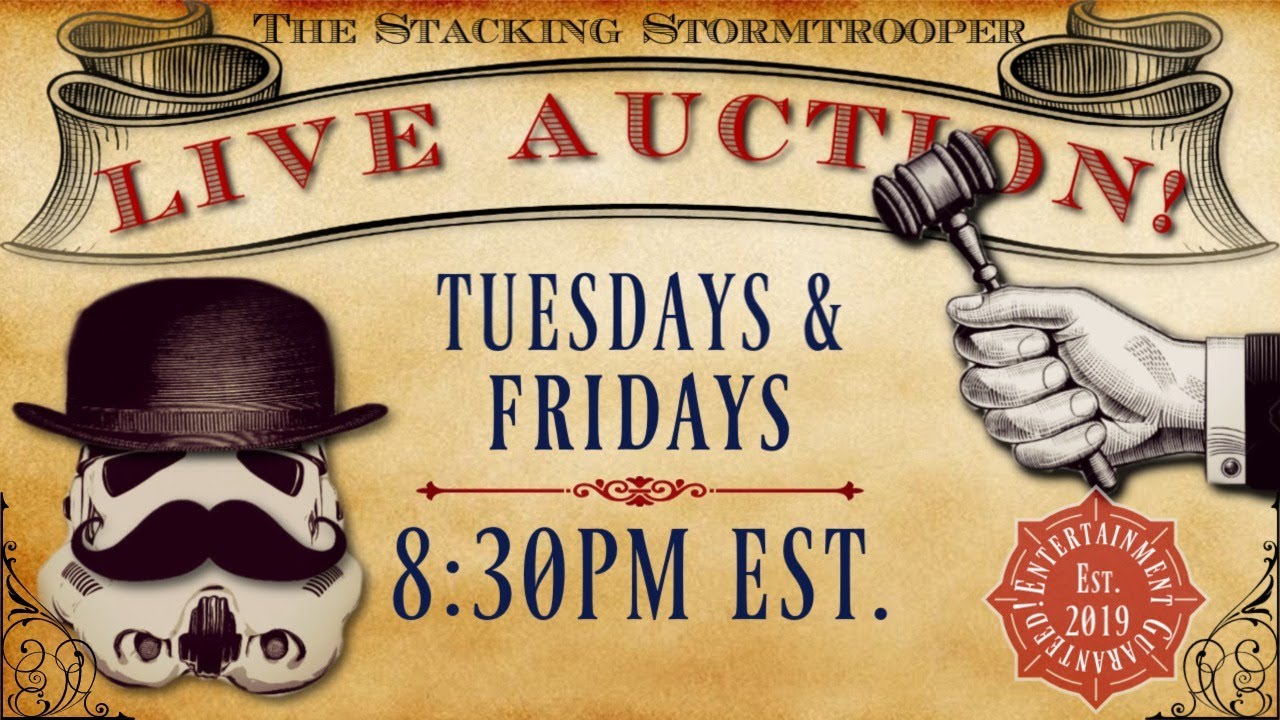 Live Coin Auction 44 And GAW With Stacking Stormtrooper