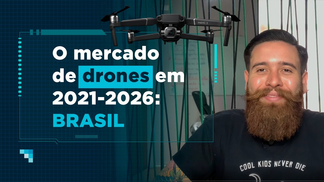 Drone Minuto: O mercado de drones em 2021-2026: Brasil - YouTube