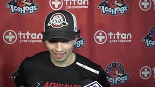 IceHogs Media Day: Dylan Sikura - 11/5/19