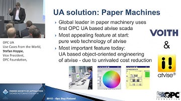 OPC UA Use Cases from the World