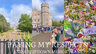 PAYING MY RESPECTS & TAKING A TRIP DOWN MEMORY LANE | Charlotte Jordan