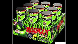 RA55004 Boomax | RACCOON FIREWORKS 1.4G | 2.25" 9 Shots RDX Rack