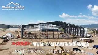 Cutter Aviation - New 60,000 SF Maintenance Hangar Time-lapse