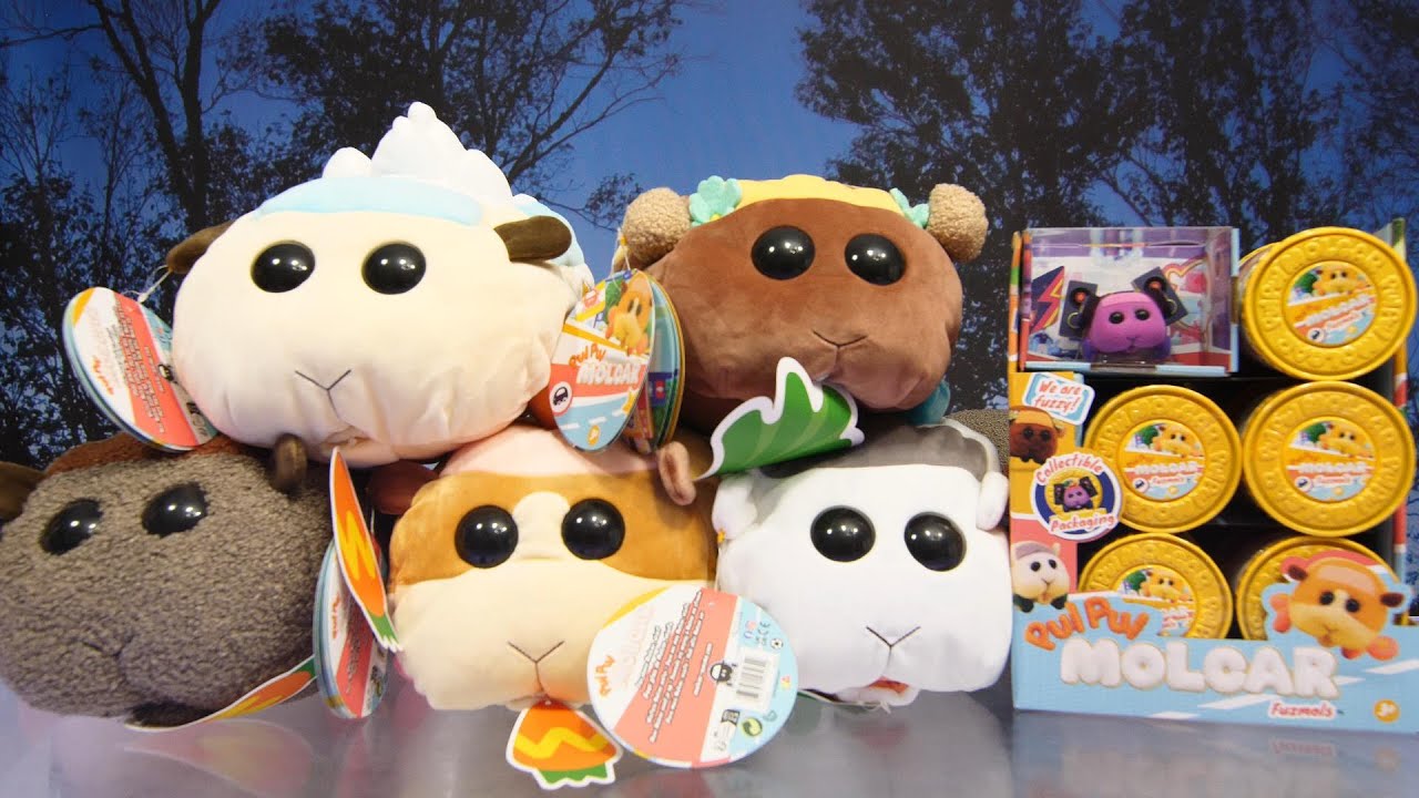 NEW Pui Pui Molcar Plushies & Fuzmols Mystery Capsules from MGA