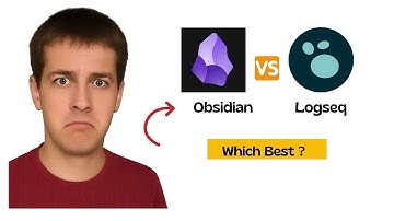 Logseq vs Obsidian (2025) - Which Note-Taking App is Better?