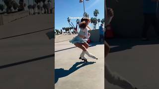 1 Year Of Progress 🔥😱 #skating #rollergirl #shorts