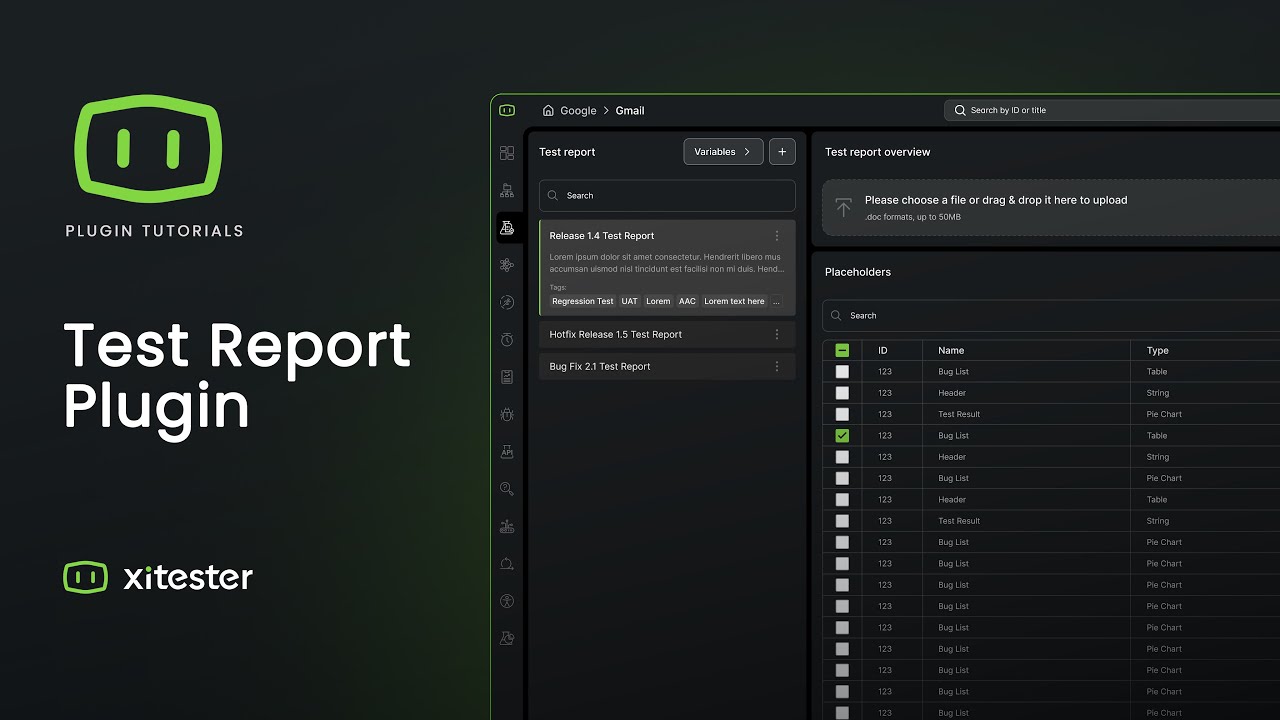 Xitester Tutorial | Test Report Plugin