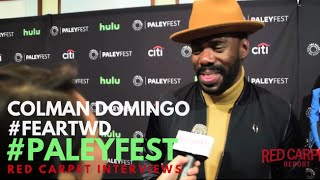Colman Domingo at the 33rd Annual PaleyFest event for AMC’s Fear The Walking Dead #FearTWD