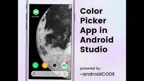 color picker android studio #Shorts #ColorPicker #YoutubeCreatorsIndia