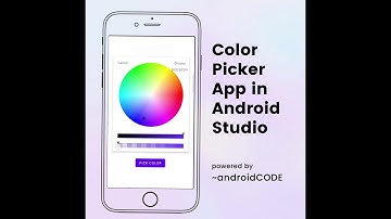 color picker android studio #Shorts #ColorPicker #YoutubeCreatorsIndia
