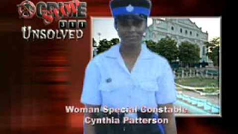 Crime Stop Jamaica Unsolved Cynthia Patterson
