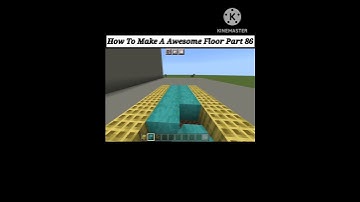 Minecraft:Awesome Floor Part 86|#shorts#minecraft#trending