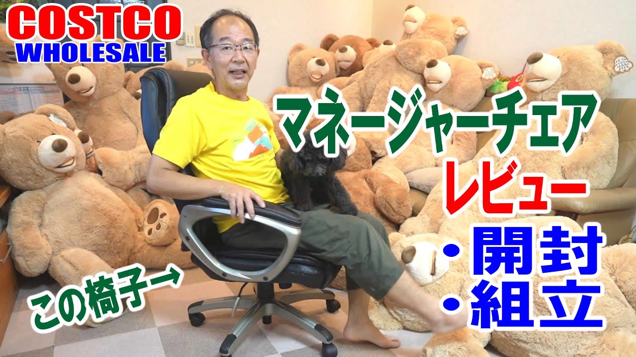 大量クマさんではじめしゃちょーに対抗【コストコ椅子購入