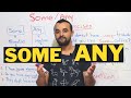 قواعد اللغة الإنجليزية شرح استعمال Some And Any In English 