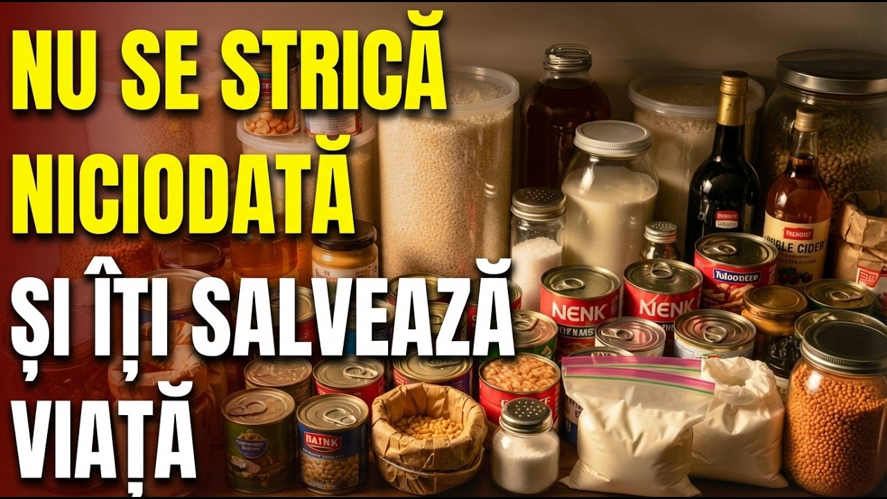 20 Produse Alimentare Care NU Se Strică Niciodată (Și Îți Pot Salva Viața)