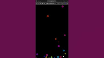 Bouncing Bubble Animation #programación #javascript #animation #developer #color #code #bubble