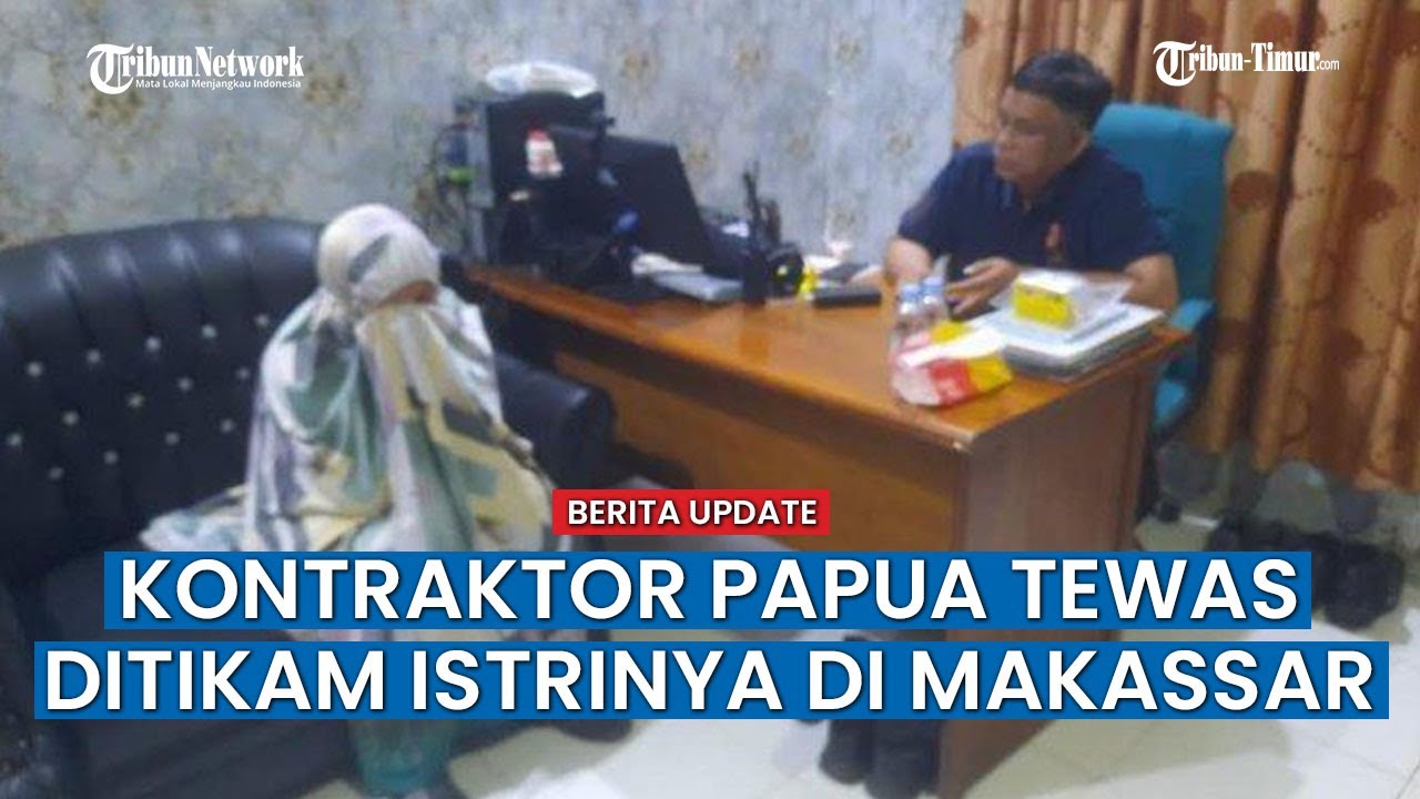 Dosen Tikam Suami hingga Tewas di Makassar