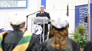 Student Representative Matt McLaughlin Speech During 2017 Commencement at Finlandia University