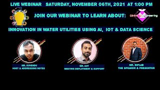 Innovation in water utilities using AI, IoT and Data Science