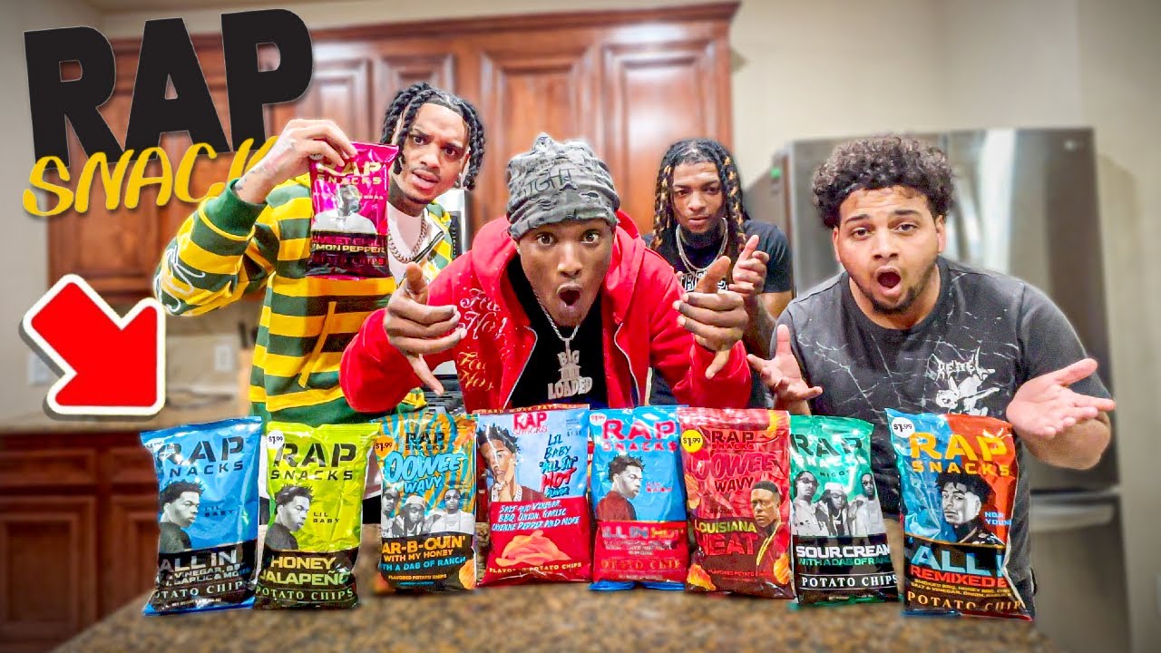Rating Every Rap Snacks Flavor with My Brother Flo😂🔥