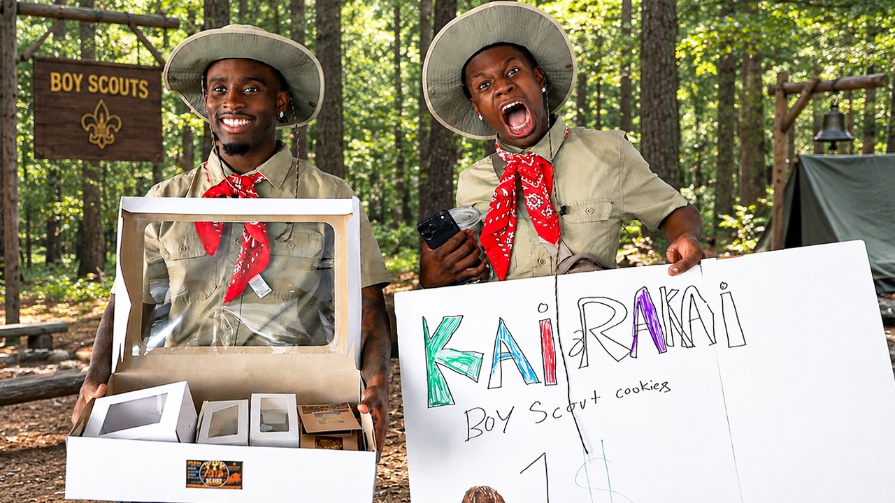 Rakai & Kai Cenat Become Boy Scouts For 24 Hours 🥇! 