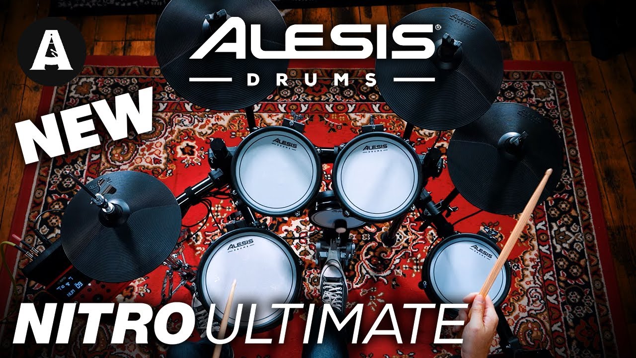 Alesis Nitro Ultimate — их новейший и лучший электронный комплект!