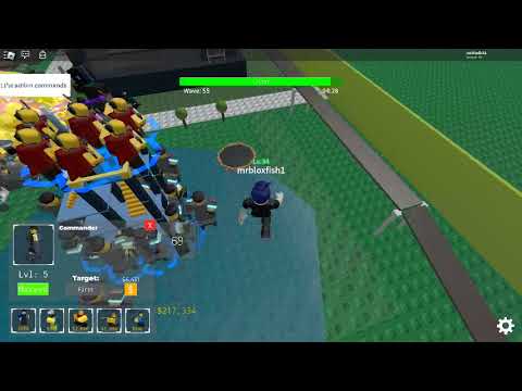 Roblox Retro TDS - Commander Ability Stacking
