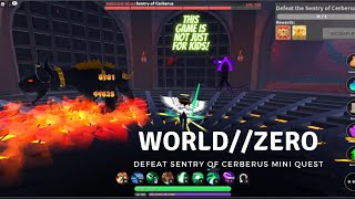WZ Defeat Sentry of Cerberus Side Quest
