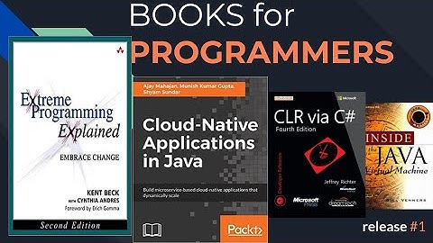 Books for PROGRAMMERS #1 | Extreme Programming | Cloud-Native | Deep in Virtual Machine